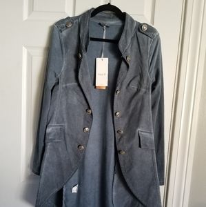 Suzy D London Distressed Military Jacket